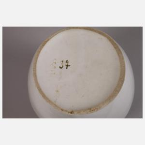 Vase Schlickermalerei