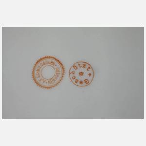 Bauscher Weiden drei Teller Patriz Huber