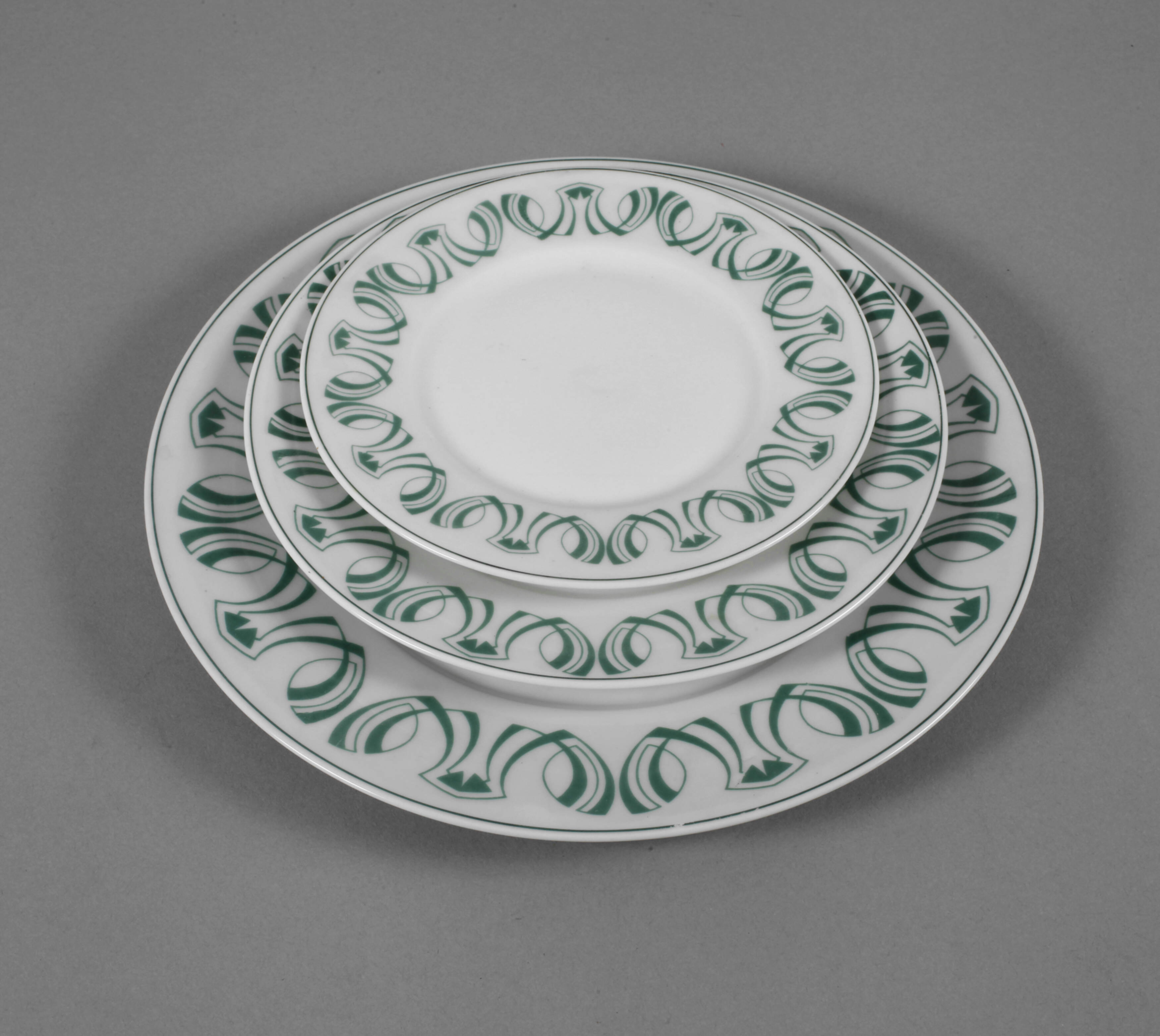 Bauscher Weiden drei Teller Patriz Huber