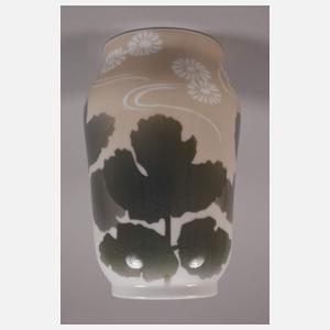 Kopenhagen Vase Ahornblattdekor