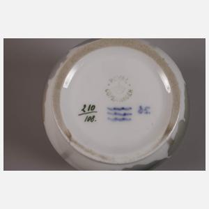 Kopenhagen Vase Ahornblattdekor