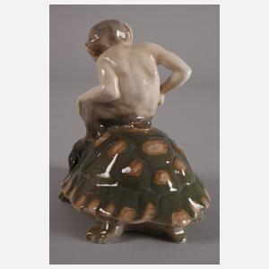 Kopenhagen Faun auf Schildkröte