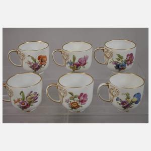 KPM Berlin Kaffeeservice "Ceres ohne Ährenkante"