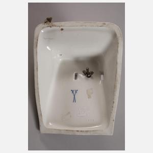 Meissen "Mädchen an einem Notizblock"