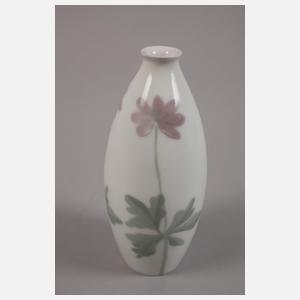 Rörstrand Schweden kleine Enghalsvase Blumendekor