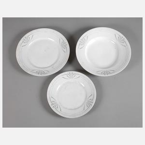 Rosenthal drei Teller "Secession"