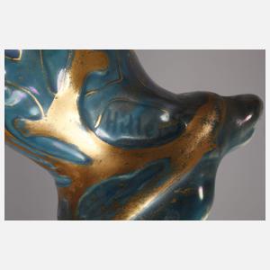 Rosenthal Muschelvase mit Nixe