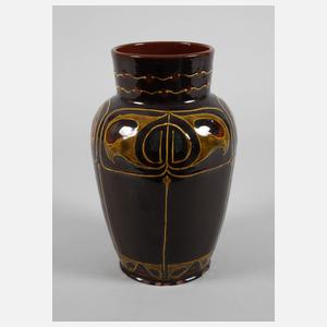 Vase Schlickermalerei