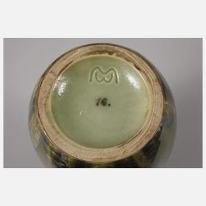 Kristallglasurvase Walter Magnussen