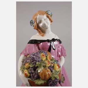 Wiener Keramik Jahreszeitenfigur "Herbst"