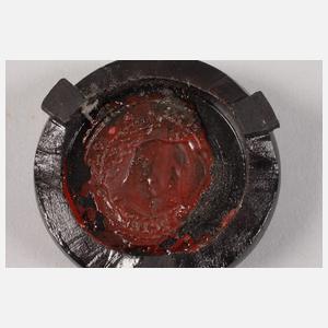 Rindskopf kleine Steinglasvase