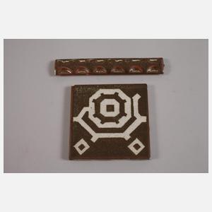 Julius Scharvogel Konvolut Fliesen