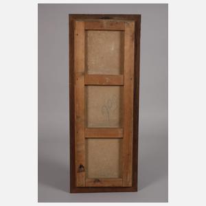 Großes Fliesenbild mit Jägermotiv