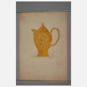 Louis Tiffany & C., Entwurfszeichnung