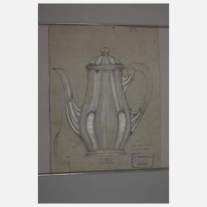 Louis Tiffany & C., Entwurfszeichnung