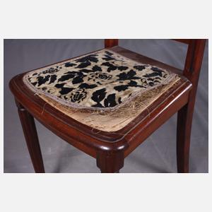 Paar Stühle Art déco