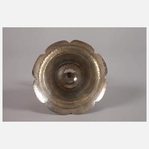 Silber Fußschale Art déco