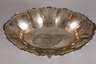 Große Silberschale Art déco