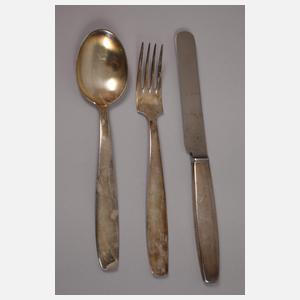 Silberbesteck Art déco