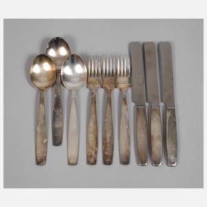 Silberbesteck Art déco