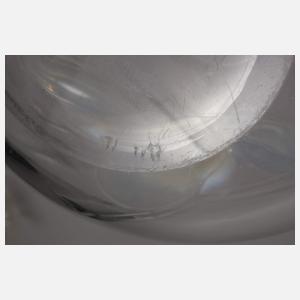 René Lalique Vase mit Irisblüten