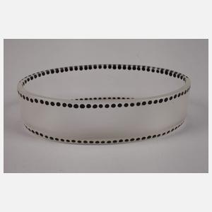 Josef Hoffmann zwei Becher "Schwarzbronzit"