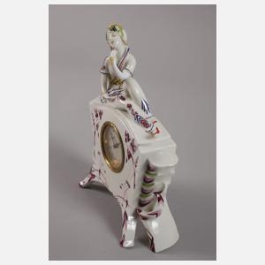 Figürliche Tischuhr Art déco