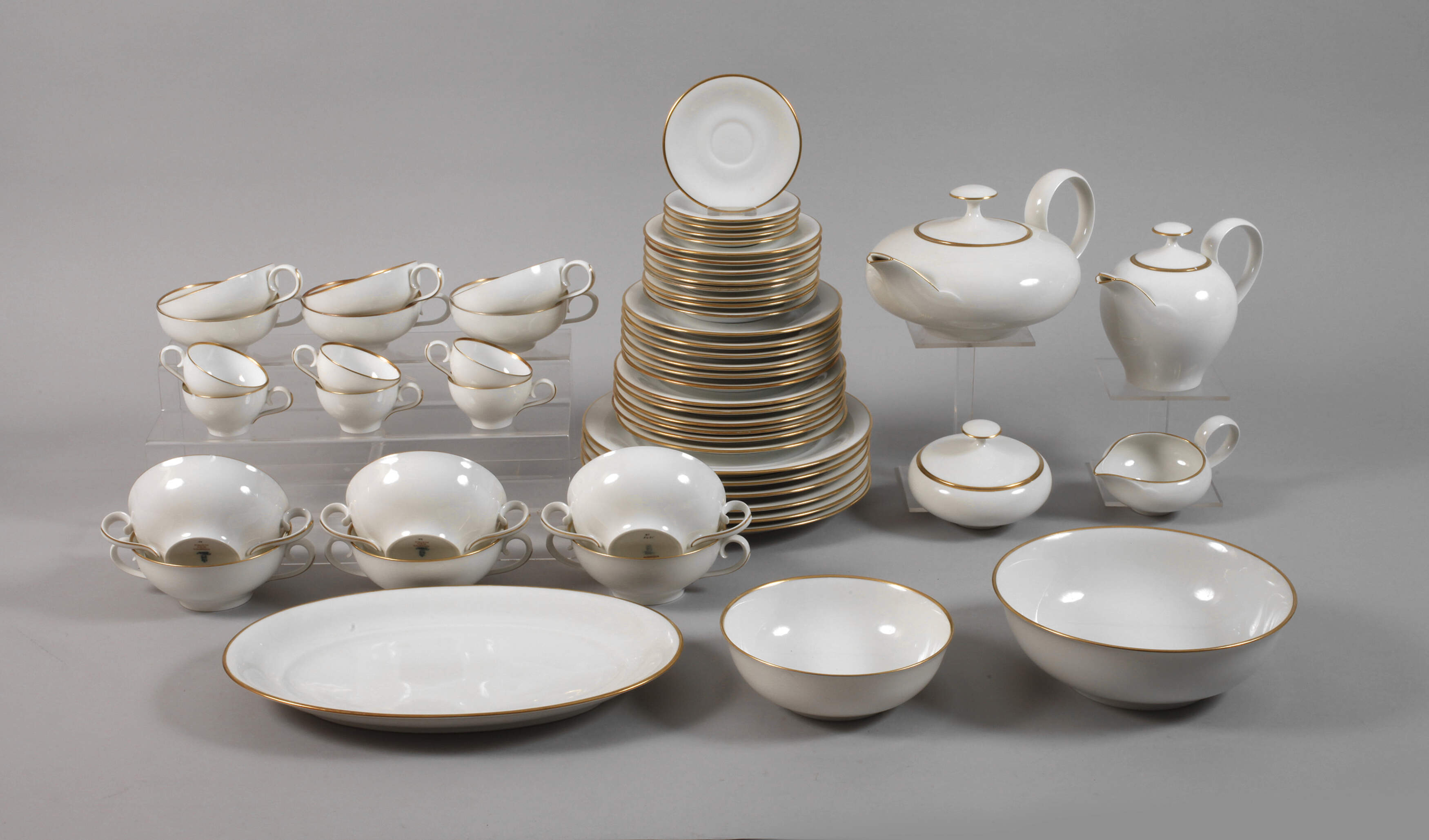 Augarten Wien umfangreiches Service "Ena"