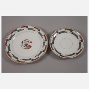 Frankreich Kaffeeservice Art déco