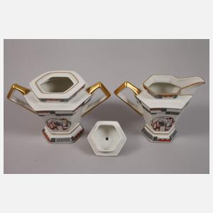 Frankreich Kaffeeservice Art déco