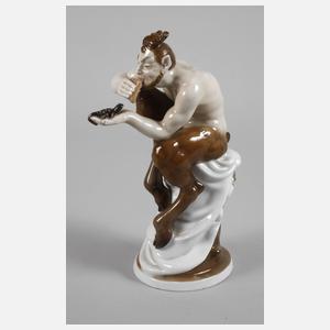 Fraureuth "Faun mit Eidechse"