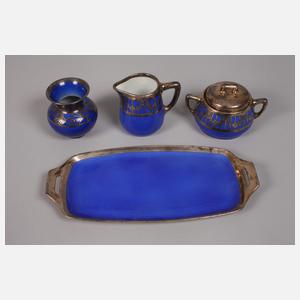 Mokkaservice Silberoverlay