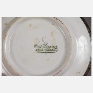 Mokkaservice Silberoverlay