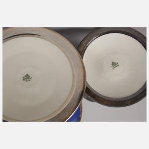 Rosenthal Konvolut Ziervasen Silberoverlay