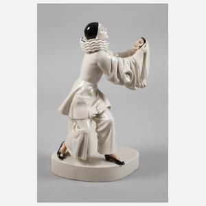 Schwarzburger Werkstätten "Bajazzo mit Maske"