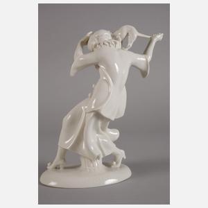 Schwarzburger Werkstätten "Tänzerin mit Katze"