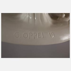 Schwarzburger Werkstätten "Tänzerin mit Katze"