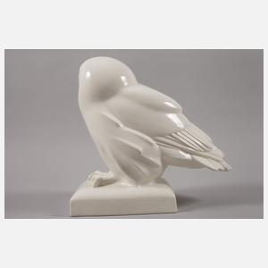 Wilhelm Neuhäuser Tierskulptur Eule