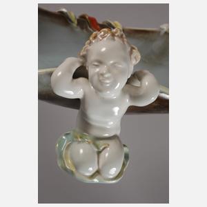 Karlsruhe Schale mit drei Putten