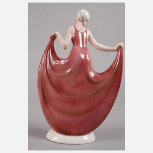 Katzhütte Tänzerin Art déco