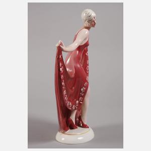 Katzhütte Tänzerin Art déco