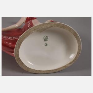 Katzhütte Tänzerin Art déco