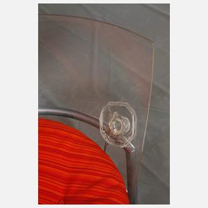 Schalensessel Plexiglas