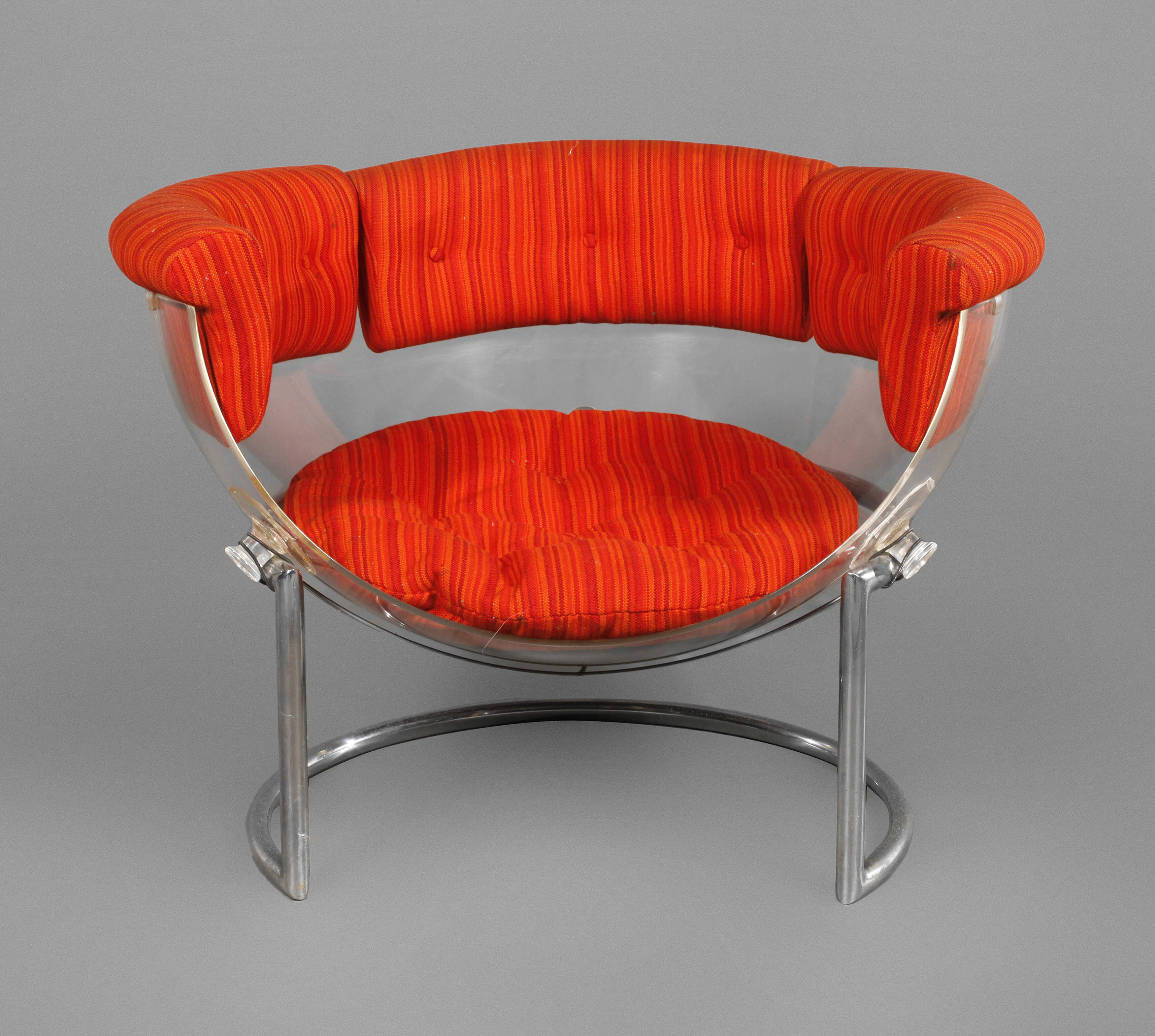 Schalensessel Plexiglas