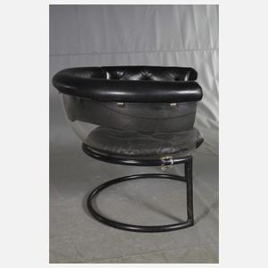 Schalensessel Plexiglas