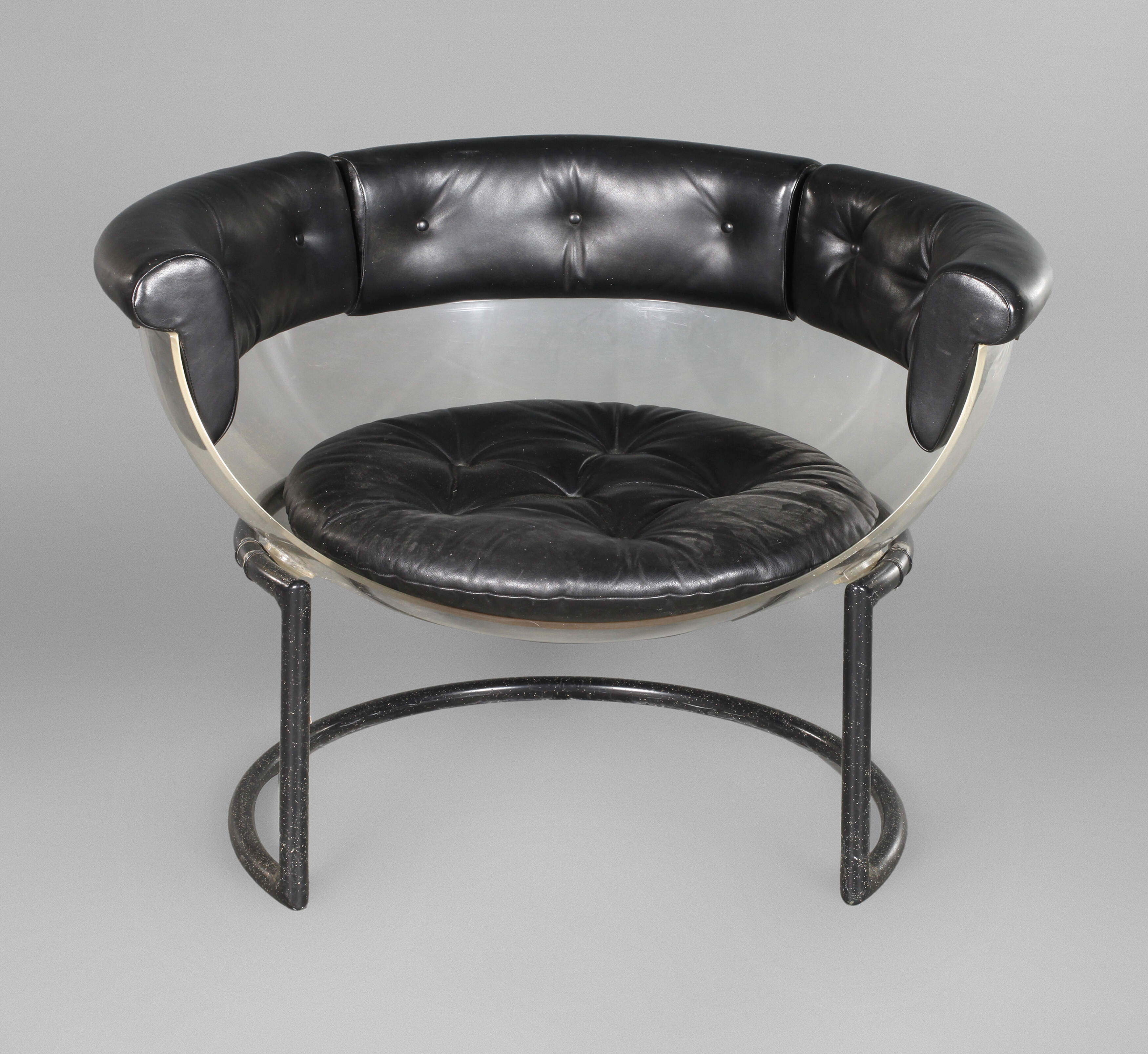 Schalensessel Plexiglas