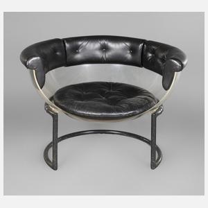 Schalensessel Plexiglas