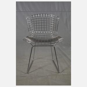 Harry Bertoia, drei Side-Stühle