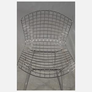 Harry Bertoia, drei Side-Stühle