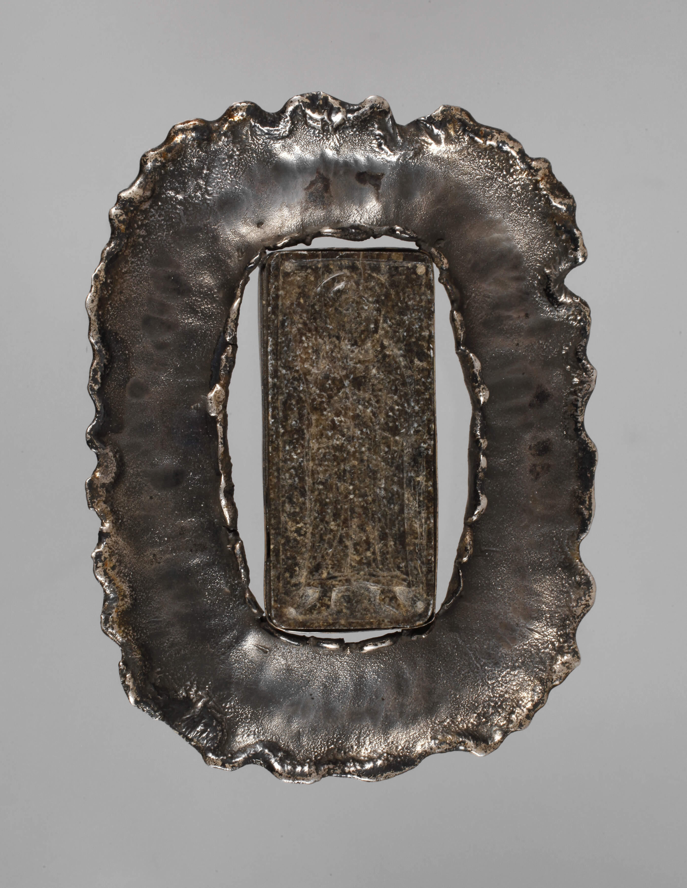 Jesus im Silberrahmen